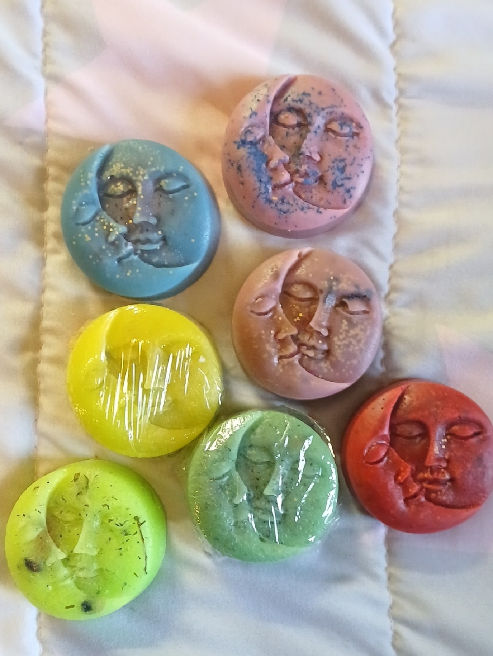 7 Celestial Harmony Wax Melts, They Come Wrapped